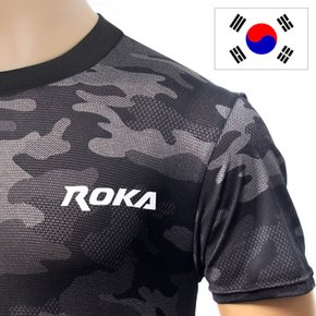 ROKA 신형 멀티캠 로카 반팔티셔츠 블랙