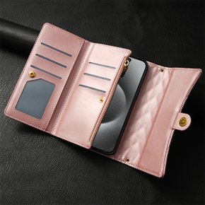 갤럭시A53 5G 케이스/SM-A536 클래식 패딩룩 더블포켓 케이스