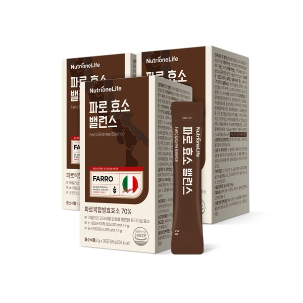 라이프 파로 효소 밸런스 3박스 3개월분
