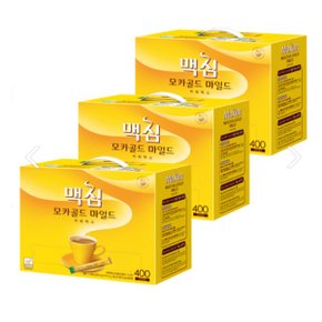 맥심 모카골드 커피믹스 400T*3 .