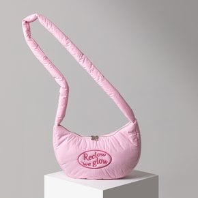 [최초가 : 79,900원] CANDY HALFMOON BAG PASTEL PINK