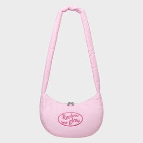 [최초가 : 79,900원] CANDY HALFMOON BAG PASTEL PINK