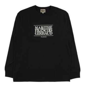 마리떼 CLASSIC LOGO LONG SLEEVE MFG44CLS101-BLK