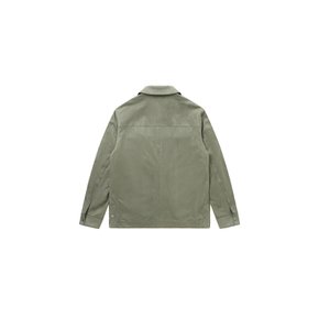 Suede Outer Shirt_Light Green