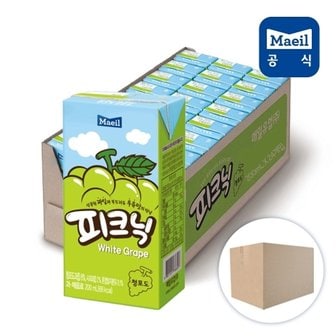 매일우유 매일 피크닉 청포도 200ml 24팩/음료/음료수