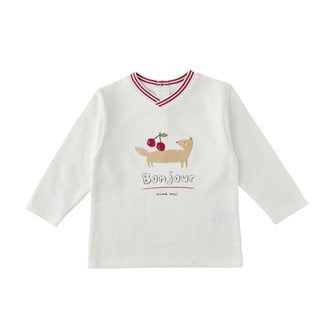 밍크뮤 [여주점] [오프라벨 여주점] 밍크뮤 (IV) 포포후르츠티셔츠 (35115-330-01)