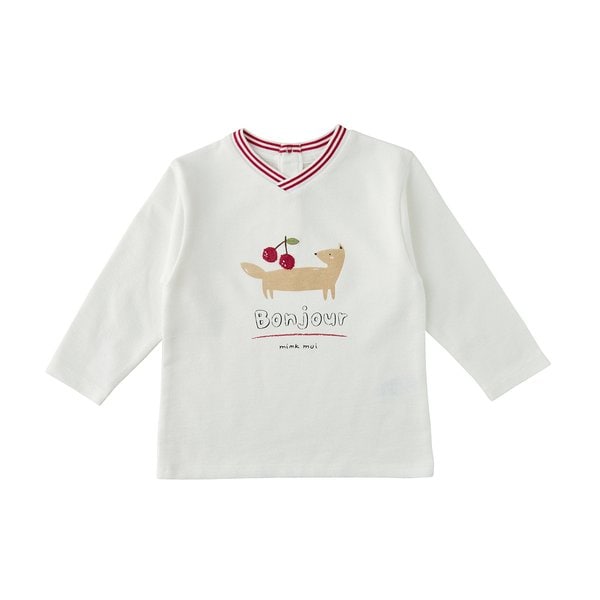 [여주점] [오프라벨 여주점] 밍크뮤 (IV) 포포후르츠티셔츠 (35115-330-01)