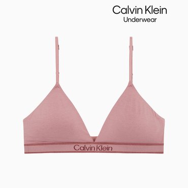 Calvin Klein Underwear 여성 토널 로고 코튼 AF 트라이앵글 QF7945AD-VLZ