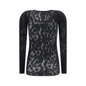 26FW 월포드 반팔 티셔츠 53411 7005 BLACK