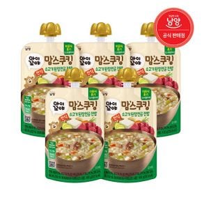 맘스쿠킹 유아 이유식 12개월   소고기된장전골 100g 5입_P333308714