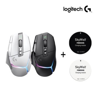 Logitech 로지텍 G502 X PLUS 무선 게이밍 마우스 + 스카이울프 올인원 충전기 갤럭시 아이폰