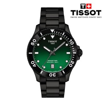 티쏘 [본사직영][NEW] 씨스타 1000 쿼츠 40mm T120.410.33.091.00