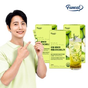 리얼 발효 탄산 콤부차 애사비 애플사이다비니거 3박스 (3개월분)