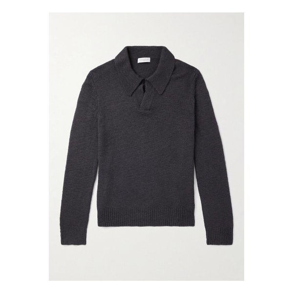 알레드 캐시미어 폴로 셔츠 그레이 46376663162996472