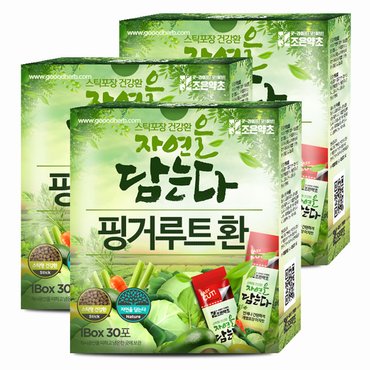 굿허브 핑거루트환 스틱형 3g x 30포 x 3