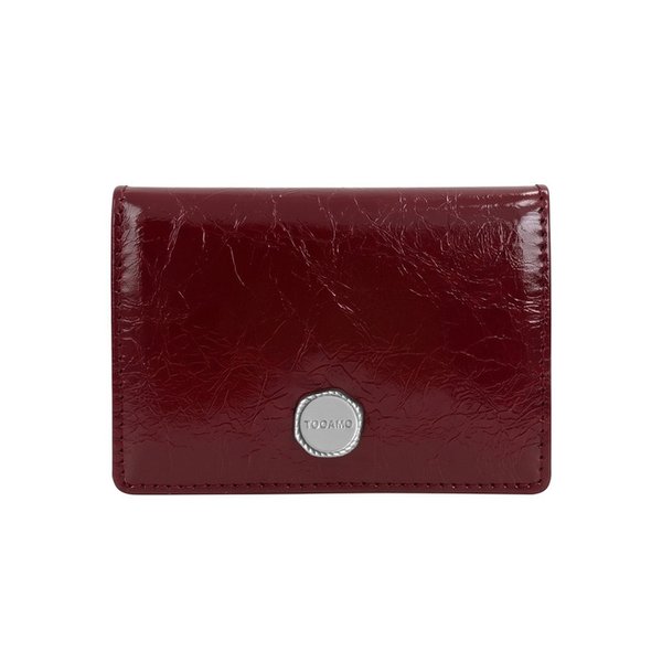 Bella Pocket Card Wallet 벨라 포켓 카드지갑 _WINE 와인 [소가죽]