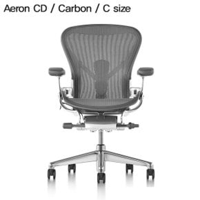[허먼밀러 공식딜러] New Aeron Chair CD Carbon (C Size)