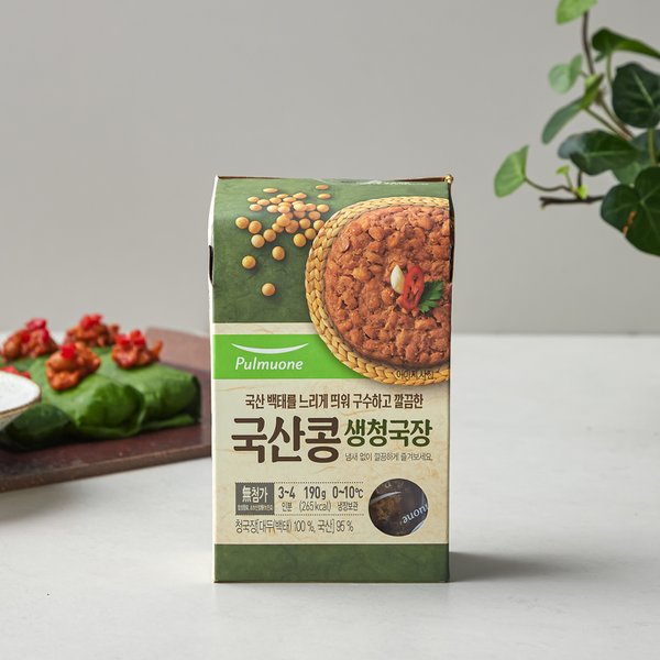 국산콩 생청국장 190g