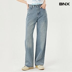 정상가:59,000원  데일리 워싱 데님 베이직 와이드 롱 팬츠 (BW2PT031L0)