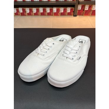 반스 (남여공용) 어센틱 뮬 (Authentic Mule)(True White)(VN0A54F7QLZ)