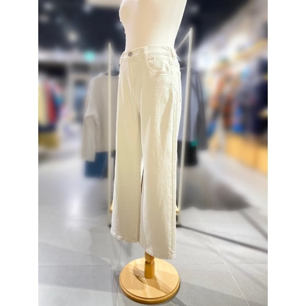[여주점] 백 밴딩 와이드 다잉 데님 팬츠 (BADPA4611)