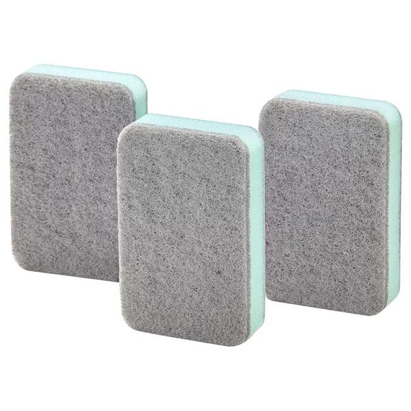 SVAMPIG 스밤피그 스펀지 3개 세트/양면수세미/세척브러시/설거지수세미세트