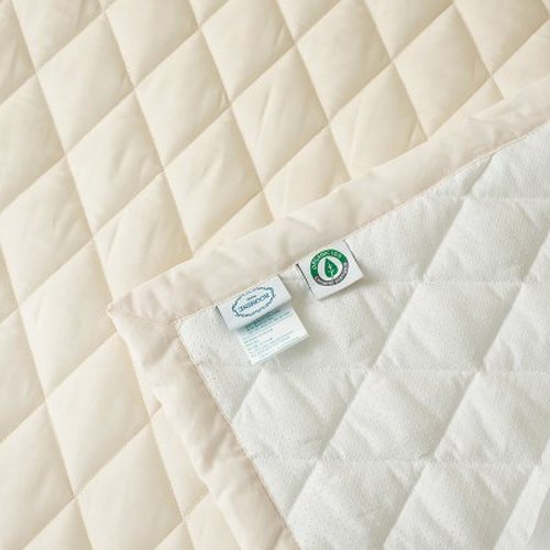 편안한 루마인 홈 오가닉 면 패드 퀸 사이즈 침대용 침구 4