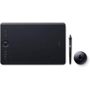 영국 와콤 드로잉 테블릿 Wacom Intuos Pro M 블랙 with Bluetooth  Drawing Tablet Pen Stylus