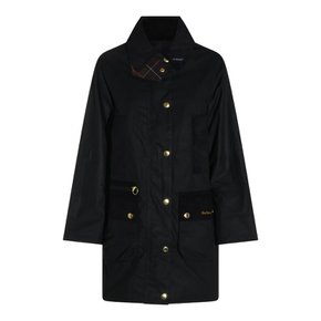 [해외배송] 바버 블랙 BEAUFORT 왁스 캐쥬얼 자켓 262LWX1583LWXBK71 B0562307941