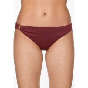 4765457 OYSHO MEDIUM-COVERAGE RING - Bikini bottoms mottled dark brown