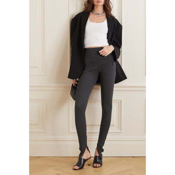 워드로브 NYC 스트레치 폰테 레깅스 차콜 1647597290848401