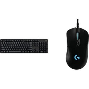 미국 로지텍G413 Logitech G413 SE FullSize Mechanical Gaming Keyboard G403 Hero 25K Mouse 1