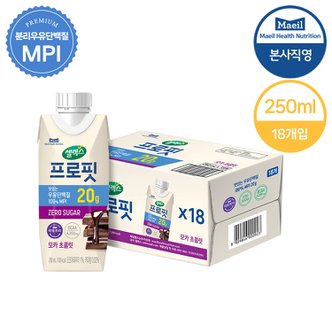 셀렉스 프로핏 우유단백질 MPI 드링크 모카 초콜릿 1박스 (250ML x 18입)
