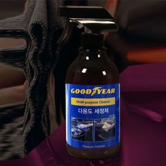 제이큐 굳이어 자동차 세정제 실내 실외 세차 500ml