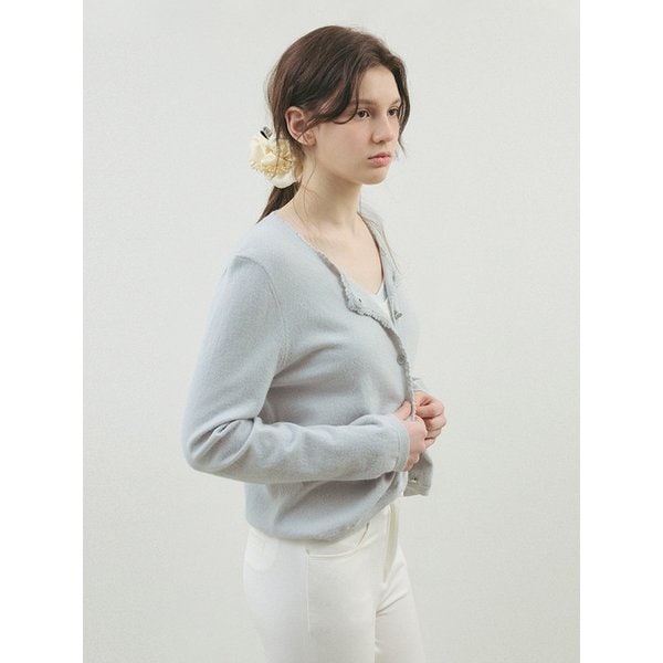 블룸 레이스 가디건_Pastel Blue