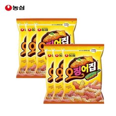 농심 오징어집 버터구이맛 260g x 6개 대용량 지퍼백 과자