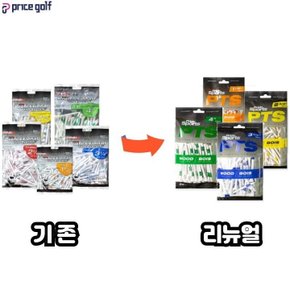 프라이드 스포츠 pts 나무 골프티 우드티(숏티,미들티,롱티,롱롱티)소량팩.