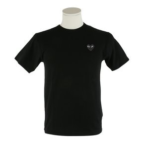 당일/국내 24FW AZT064 BLACK 블랙 하트 와펜 반팔 티셔츠