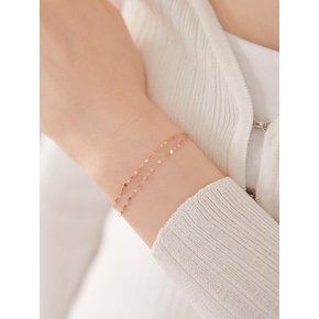 Yvonne DB Bracelet (14k gold_2Color)