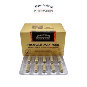 피터앤존 뉴질랜드 프로폴리스 맥스 7000mg 60캡슐