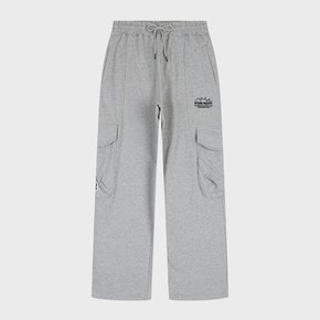 MULTI CARGO POCKET SWEAT PANTS [2 COLOR]