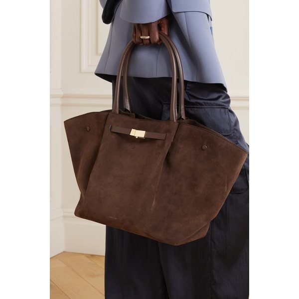 드멜리어 뉴욕 라지 스웨이드 토트백 1647597314673262