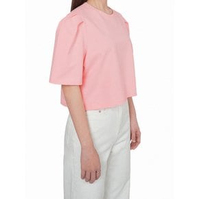 DAILY PUFF CROP T-SHIRT PINK