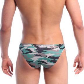 [M2W] Slim Hip Bikini Green Camo (6003-63)