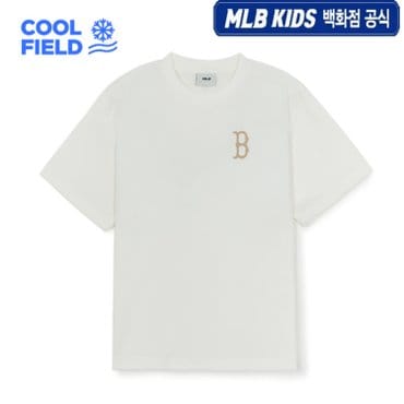 MLB키즈 [백화점 공식]25SS   스포티브 베이직 스몰로고 썸머 티셔츠  7ATSB3353-43IVS
