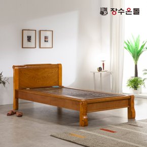 온재 칠보석 돌침대 온열 건강침대 싱글