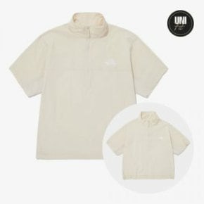 [국내정식매장] 노스페이스 티셔츠 The North Face DAY TECH S/S ZIP TEE - SAND_SHELL 집티