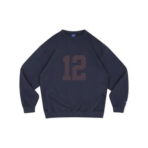 12 SWEATSHIRTS (NAVY)