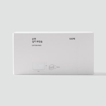 JAJU (자주)순면 실키 화장솜 100매   J83N9040116