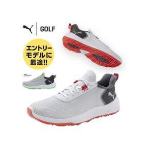 5824114 푸마 (PUMA) (맨즈) 골프 신발 2E 스파이클리스 퓨전 크래시 스포 TA3496321